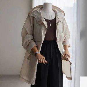 (안나앤플러스) A. 켄튼 바스락 하프 점퍼[자켓E0116H01] 빅사이즈