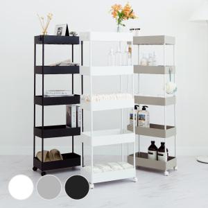 이동식 트롤리 틈새 선반 수납장 5단