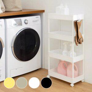 로이드 이동식 선반 트롤리 틈새수납장 4단