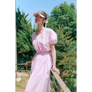 (SET-상의) 라운드 리본 포인트 블라우스 AQ2WB560