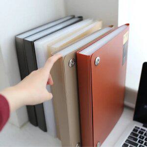 깔끔한 A4 아코디언 포켓 파일 회사 대학교 학원 리포트 서류 문서 정리 파일