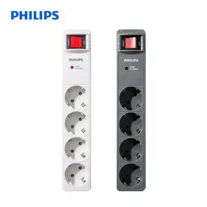 필립스 멀티탭 고용량 과부하차단 프로 서지보호 4구 2M