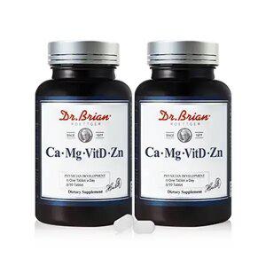 닥터브라이언 칼슘 마그네슘 비타민D 아연, 1,305mg, 90정, 2개