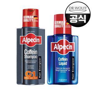 [쇼핑백 증정] 알페신 카페인 샴푸 C1 250ml+리퀴드 토너 200ml