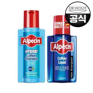 [쇼핑백 증정] 알페신 하이브리드 카페인 샴푸 250ml + 리퀴드 200ml
