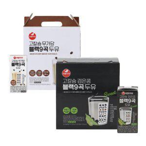 [T쇼페] 서울우유 고칼슘 무가당/검은콩 블랙9곡 두유 64팩
