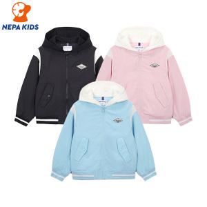 NEPA KIDS 네파키즈 공용 스프링 후드 봄버 자켓 KLC0901