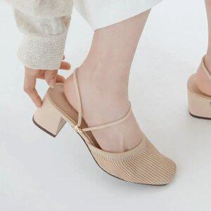 SOVO 모타마 2way 샌들 & 뮬 슬리퍼 4cm 6cm