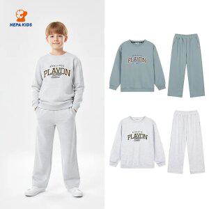 NEPA KIDS 네파키즈 남아 레터 맨투맨 세트 KM15953