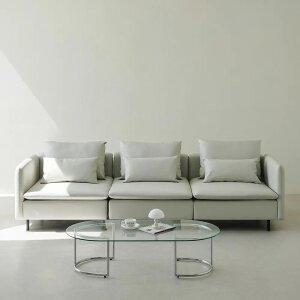 동서가구 모던디자인 4인용 가죽 소파 DF910400 모음