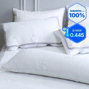 플로라 휴비스 듀라론 냉감 베개커버