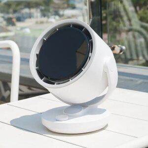 코드나인 무선 무풍 회전 탁상용 써큘레이터 무드등 선풍기 FAN300