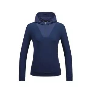 [링스골프]여성 우븐배색 하프집 후드티셔츠 L21E1TR252_NA_HDD