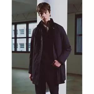 [로가디스] 폴리 코튼 3WAY 다운코트 - 블랙 (RY5938P035)