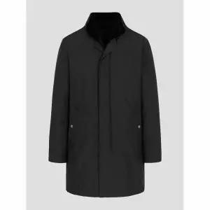 [로가디스] 폴리 풀 퍼 코트 - 블랙 (RY5X38P075)