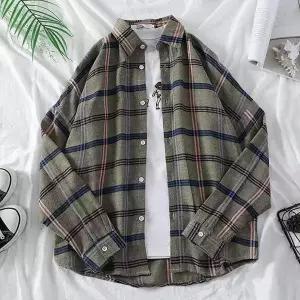 [오너클랜]남자 캐주얼 셔츠 학생 직장인 패션옷 데이트 코디 남방코디