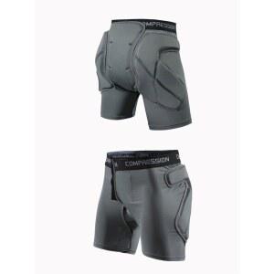 엉덩이 보호대 보호 스포츠 고관절 용품 장비 자전거 안전 성인용 블랙 블랙