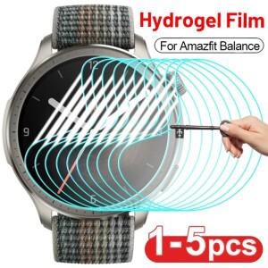 어메이즈핏 밸런스 스크린용 하이드로겔 필름 보호대 HD 투명 케이스 스크래치 방지 커버용 친화적