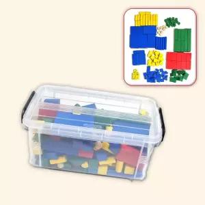 어린이집 나무 블럭놀이 케이스형 우드 블록쌓기놀이 155조각