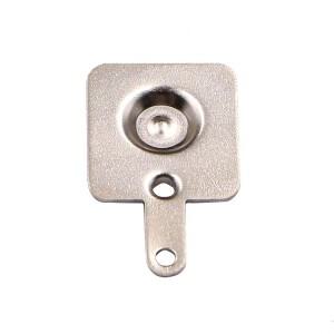 100개/묶음 니켈 도금 스프링 스틸 A CR2 9볼트 배터리 접점 5223 리프 키스톤 대체품