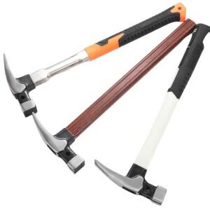 네일 풀러 기계, 스틸 목공 타격 망치, 다기능 가정 수리 도구, 플라스틱 랩, 나무 손잡이