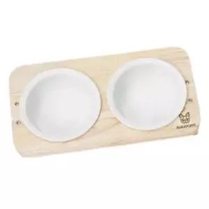 [반려] 디자인 식기 강아지 물그릇 2구 고양이 1P 밥그릇