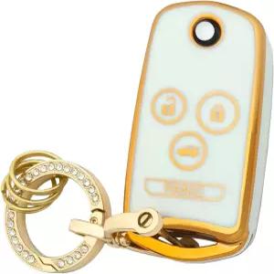 Choyekey TPU 키 포브 커버 - Acura Honda Accord MDX RDX TL TSX ZDX에 맞습니다