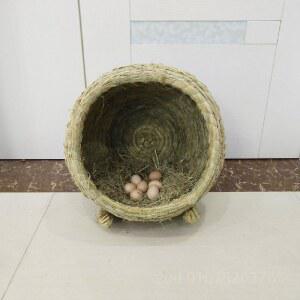 닭둥지 산란통 닭집 부화장 밀짚 지푸라기 사육장