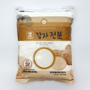 소연식품 국산 감자전분 99% 3kg