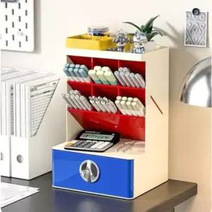 [문구/오피스] 사무실데스크테리어 문구 데스크 정리함 데스크셋업