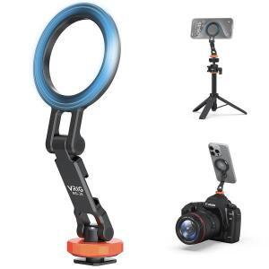 VRIG 마그네틱 폰 홀더 삼각대 마운트 (맥세이프 17 호환) 알루미늄 합금 어댑터 (콜드 슈 포함)