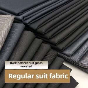 남성용 어두운 무늬 양복 패브릭 바지 조끼 정장 복장 여성용 드레스 봉제 의류 섬유 블랙
