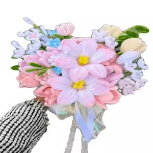 꽃다발 키트 선물용 신부 부케 기념일 선물 졸업식 모루