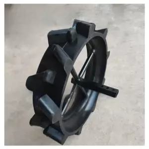 관리기바퀴 통 고무 파쟁기 농업용 통고무 철 경운기 휠 쟁기