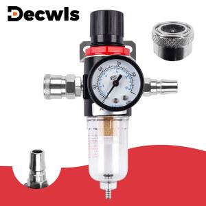 AFR2000 1/4'' 파이프라인 공압 필터, 공기 압축기용 압력 조절기, 유수 분리기, 구리 필터 요소, 가정용 공구