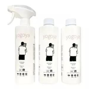 (공식총판) 요고야 아쿠아 다목적 클리너 주방가스렌지 후드청소 기름때제거 본품1(스프레이)+리필2개 1500ml