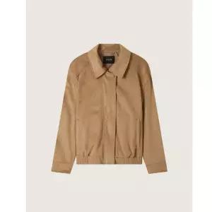 (스타필드 안성 로엠)스웨이드 블루종 자켓_RMJKG12R23