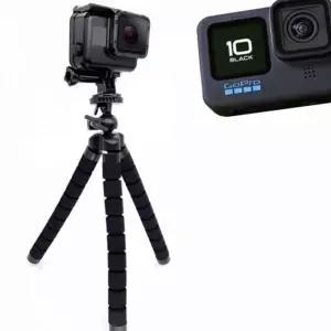 [골드스마일]삼각대 거치대 휴대용 유연 스마트폰 문어발 소형 촬영 카메라