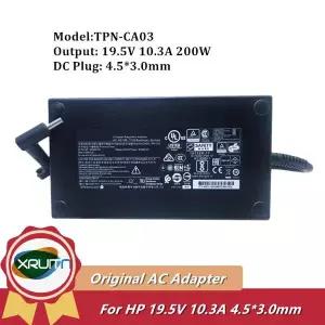 호환  HP Omen ZBook 17 G5 G6 용 블루 팁 충전기 19.5V 10.3A 200W 4.5x3.0mm TPN-CA03 835888-001 A200A0