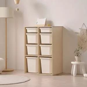 아이방 거실 침실 바구니 수납장 72cm P0000CEM