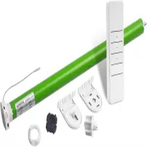 리모컨이 있는 5V USB-C 튜브형 모터 블라인드 키트 리트로핏 전동 롤러 윈도우용 충전식 스마트