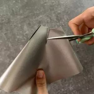 화구덮개 가스레인지 커버 오염방지 실버