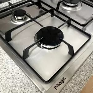 가스레인지 오염방지 커버 화구덮개 실버