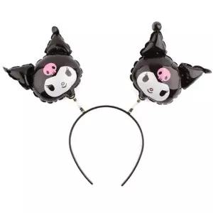 헤어밴드 풍선 산리오 캐릭터 (쿠로미)