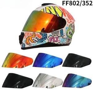 바이크 오토바이 헬멧 렌즈 풀 페이스 바이저 UV 방지 LS2 FF352 FF369 FF384 고글