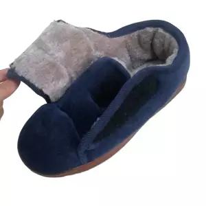 신발 노인 겨울 발편한 미끄럼방지 방한화 방지 부은발 부모님 미끄럼 찍찍이 어르신