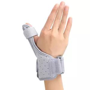 엄지 손가락보호대 그레이색상 손가락깁스 손가락부목