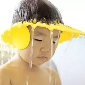 유아 샴푸 캡 귀 보호 목욕 용품 아기 머리 감기 편리한 똑딱이 방식 안전