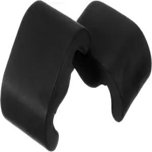 uxcell 2pcs 시계 케이스 베개 팔찌 디스플레이 보관용 M자형 벨벳 쿠션 교체 블랙