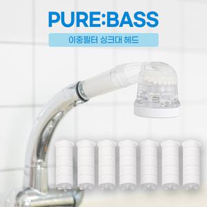  이중필터 주방용 싱크대 수전 헤드 가족의 건강을 위한 수도 필터